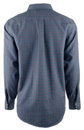 Men's Classic Fit Checkered Work Long Sleeve Shirt XL